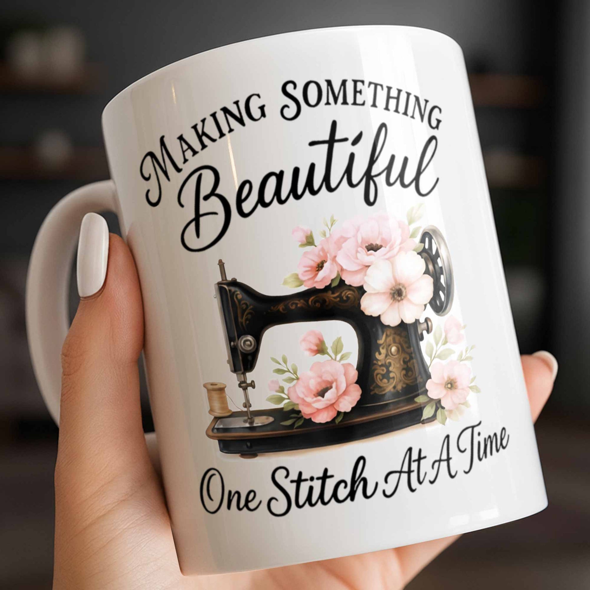 Making Something Beautiful One Stitch At A Time With Sewing Machine