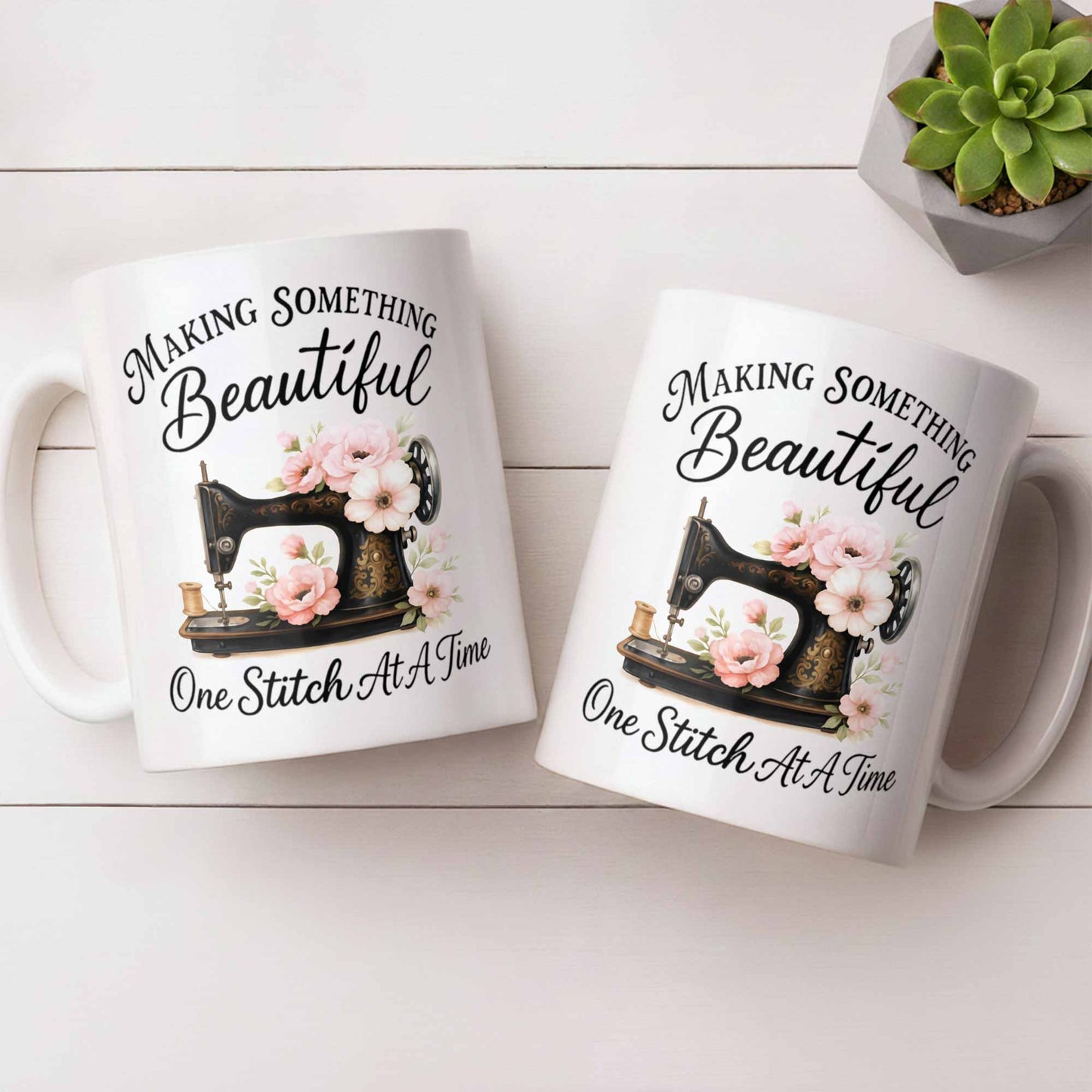 Making Something Beautiful One Stitch At A Time With Sewing Machine