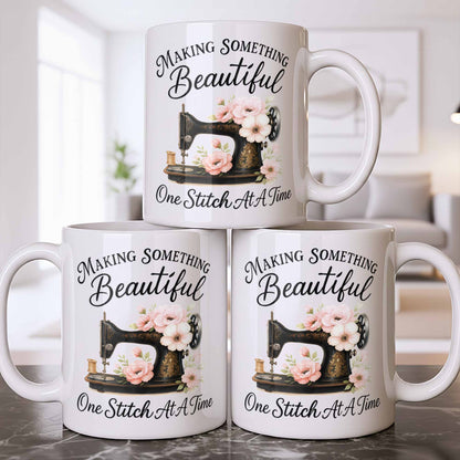 Making Something Beautiful One Stitch At A Time With Sewing Machine