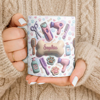 Gift For Pet Grooming Essentials And Paw Prints