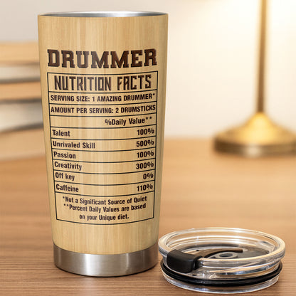 That's What I Do I Play Drums And I Know Things Red Drum Set