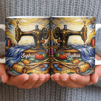 Vintage Sewing Machine and Tools Sewing Enthusiast Design