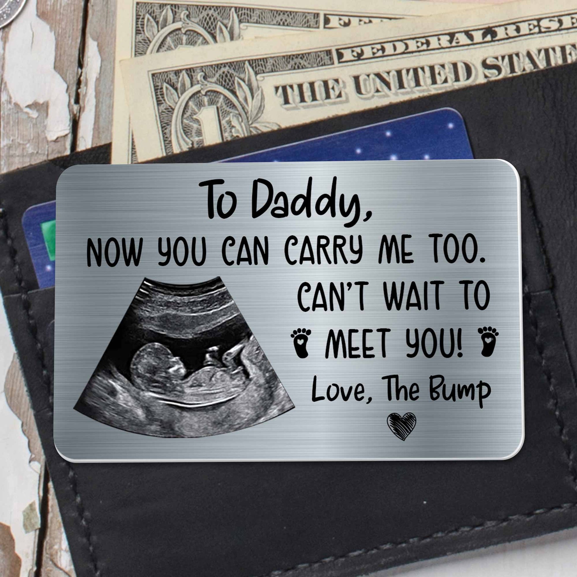 To Daddy Now You Can Carry Me Too, Love The Bump