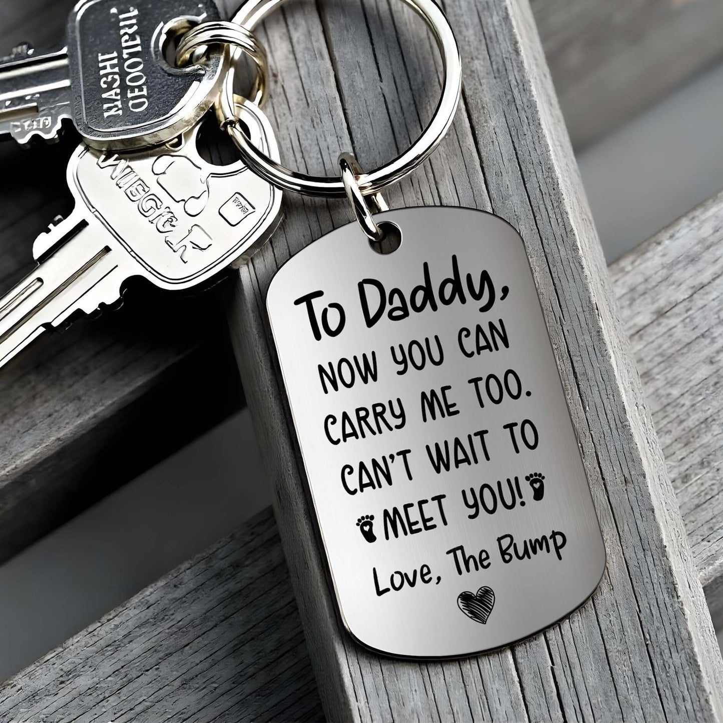 To Daddy Now You Can Carry Me Too, Love The Bump