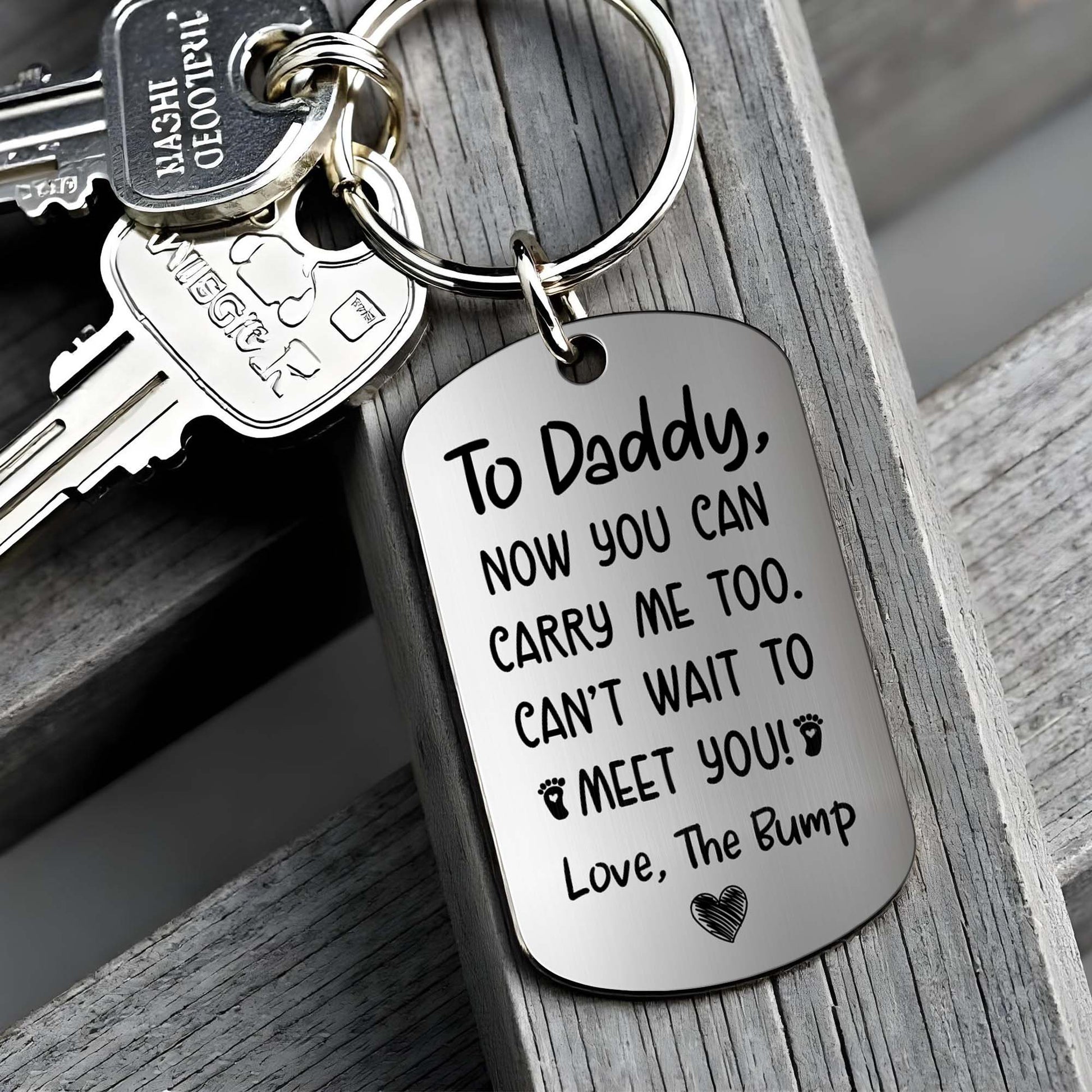 To Daddy Now You Can Carry Me Too, Love The Bump