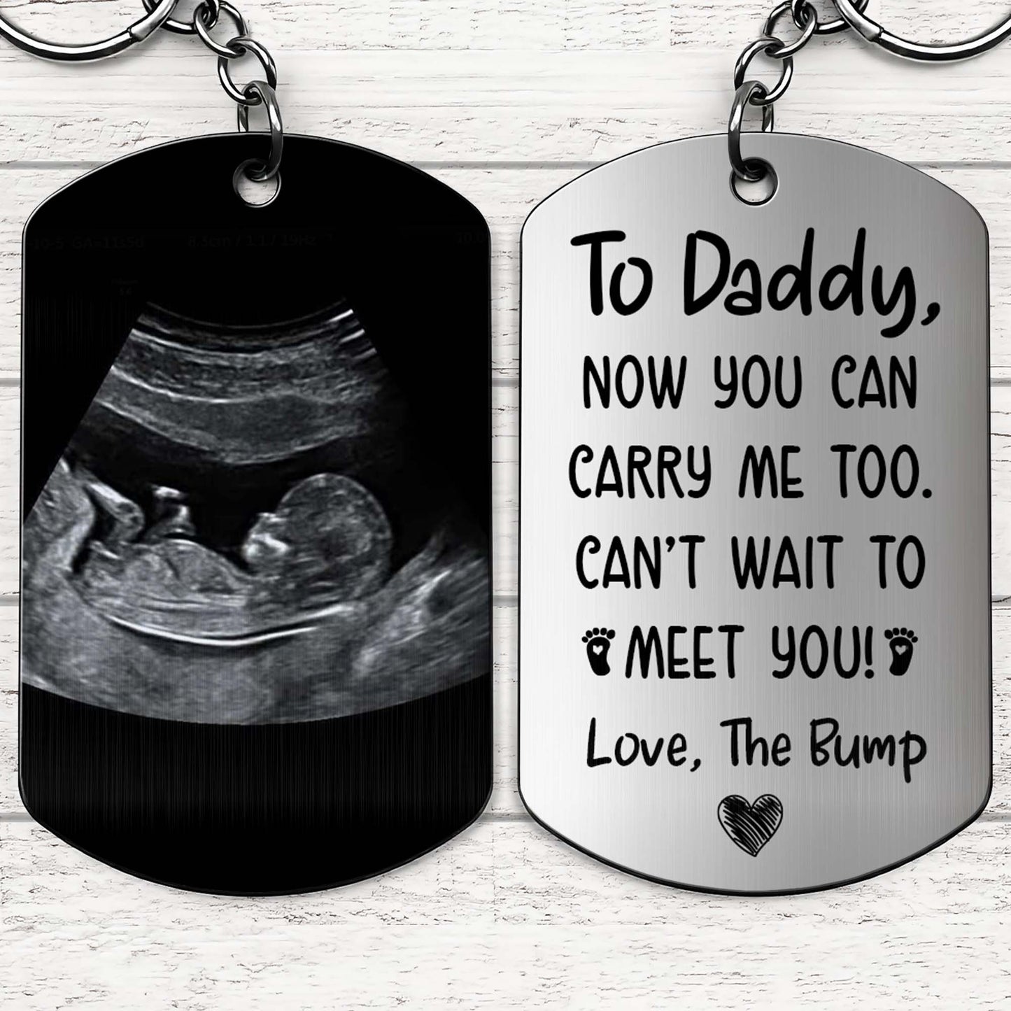 To Daddy Now You Can Carry Me Too, Love The Bump