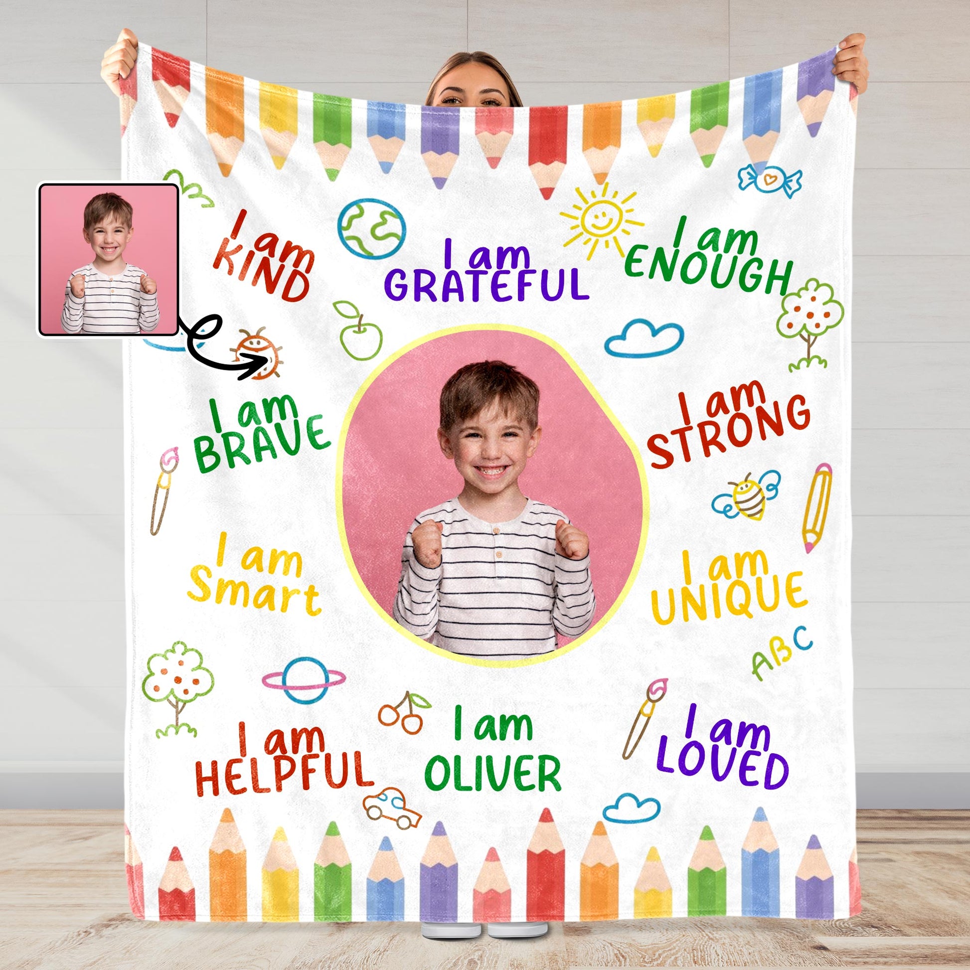 Celebrate Uniqueness With Inspiring Words And Colorful Design