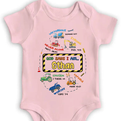 God Says I Am Victorious, Strong, Never Alone, Tractors and Christian Symbols