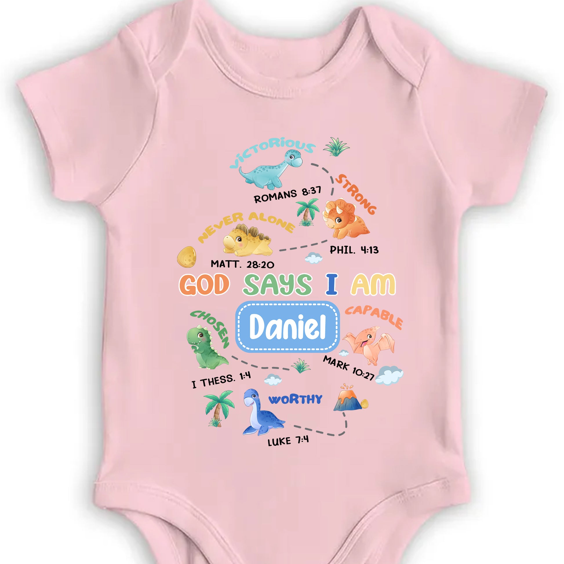 Victorious, Strong, Never Alone, Chosen, Capable, Worthy, Dinosaurs And Cloud