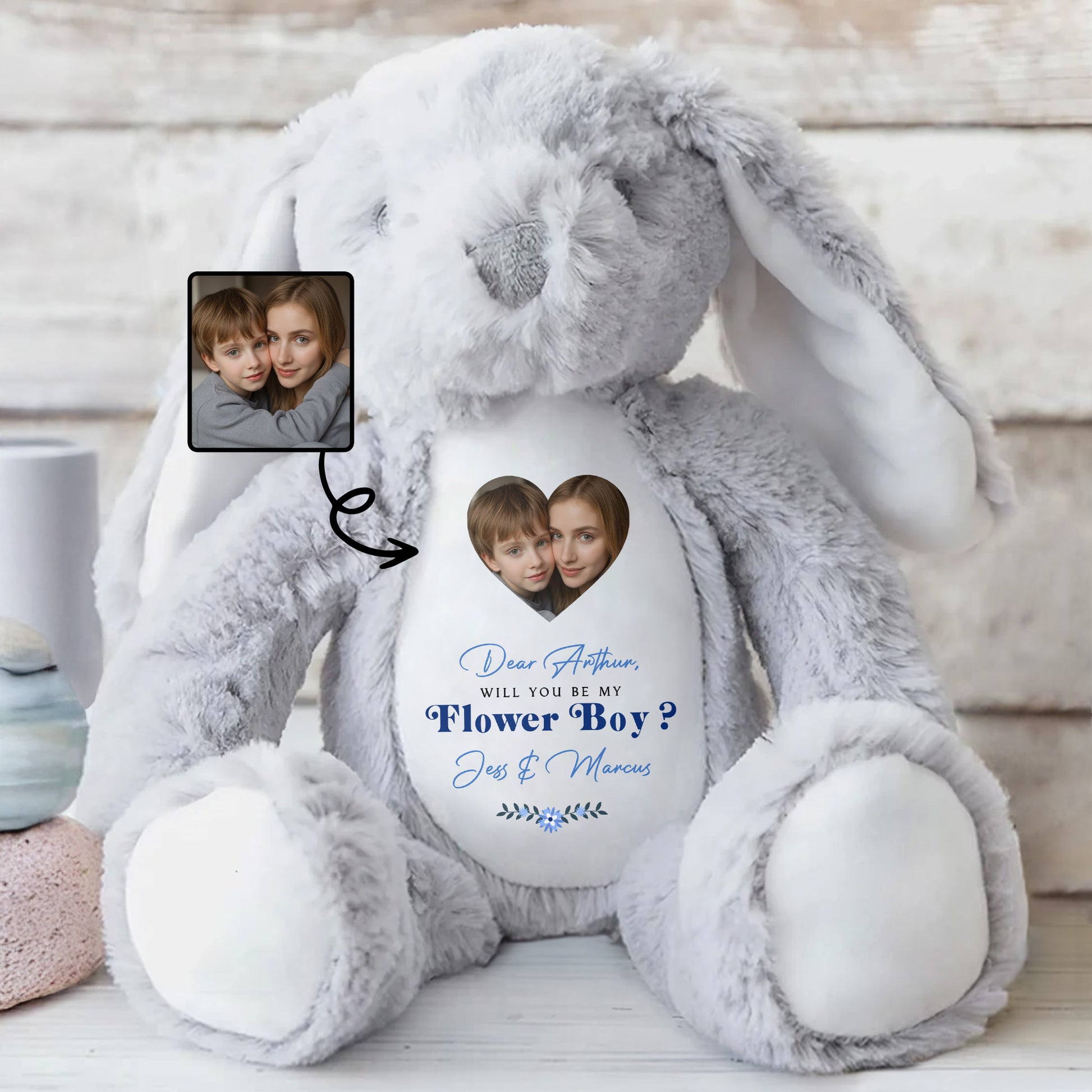 Dear Arthur, Will You Be My Flower Boy?, Stuffed Bunny