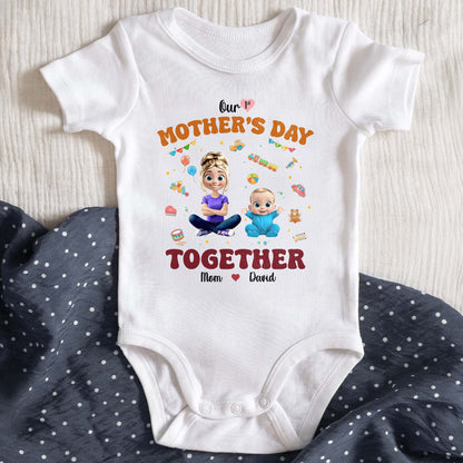 Our 1st Mother's Day Together, Mother and Baby Design