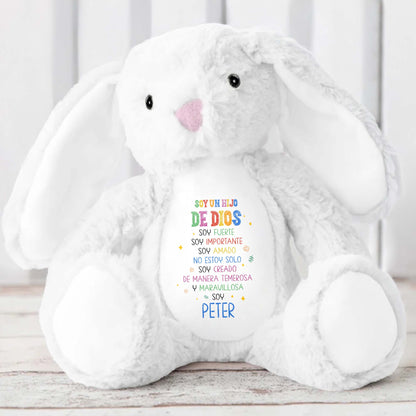 Soy Un Hijo De Dios, Soy Fuerte, Stuffed Bunny
