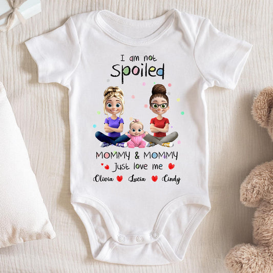 I Am Not Spoiled, Mommy & Mommy Just Love Me, Cartoon Characters