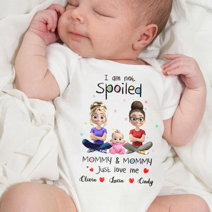 I Am Not Spoiled, Mommy & Mommy Just Love Me, Cartoon Characters