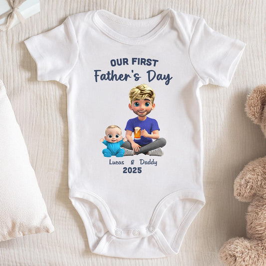Our First Father's Day, Cartoon Characters