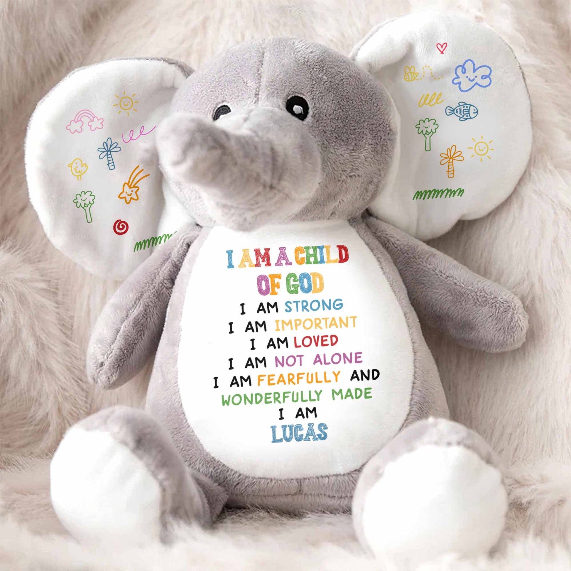 I Am A Child Of God, Inspirational Elephant