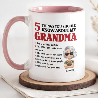5 Things You Should Know About My Grandma, Crazy Woman Loves Me