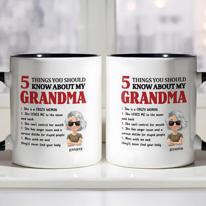 5 Things You Should Know About My Grandma, Crazy Woman Loves Me