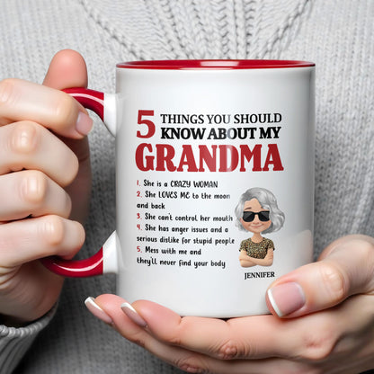 5 Things You Should Know About My Grandma, Crazy Woman Loves Me