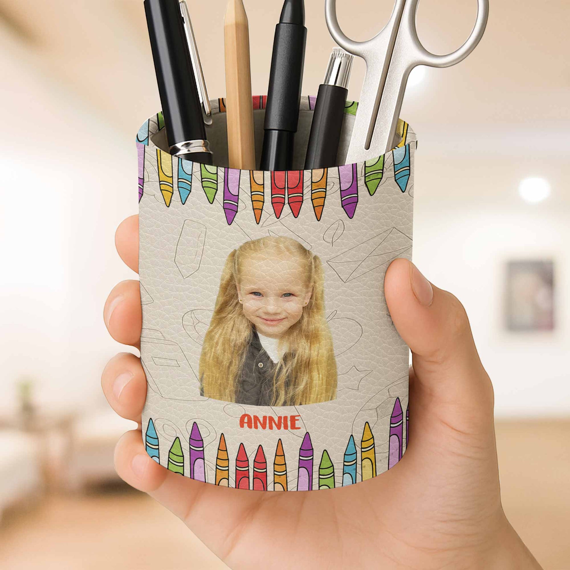 She Believed She Could So She Did, Colorful Crayons