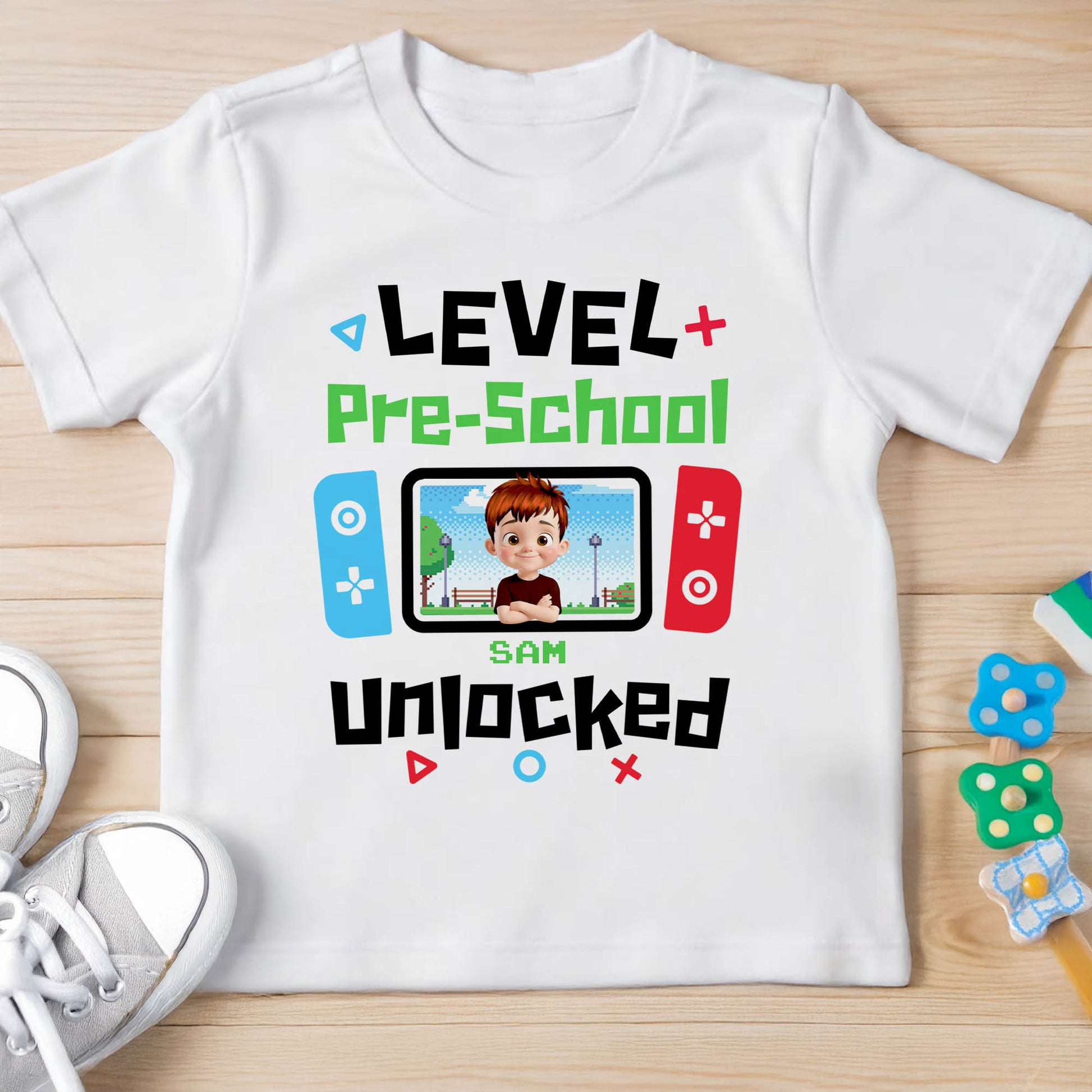 Level Pre-School Unlocked With Video Game Theme