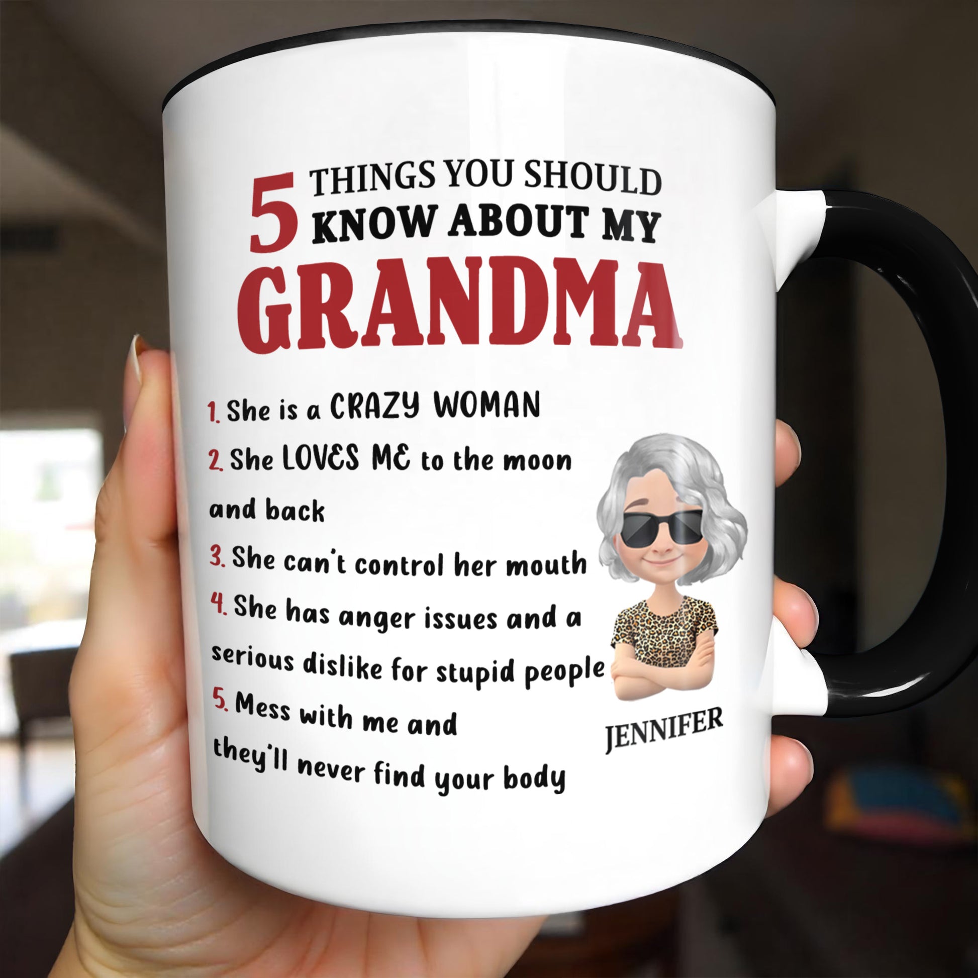 5 Things You Should Know About My Grandma, Cartoon Grandma