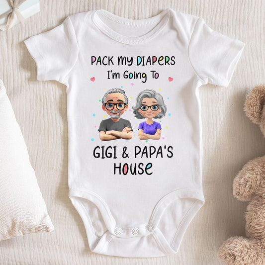 Pack My Diapers Going To Gigi & Papa's House