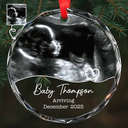 Arriving December, Ultrasound Sonogram With Heart