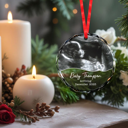 Arriving December, Ultrasound Sonogram With Heart