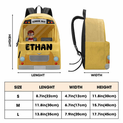 Cute School Bus Design Perfect For Kids