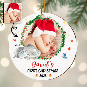 First Christmas, Love and Joy With a Sleepy Newborn