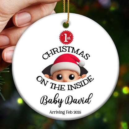 Christmas On The Inside, Baby With Santa Hat