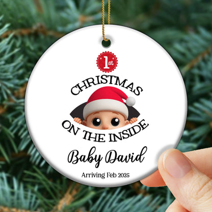 Christmas On The Inside, Baby With Santa Hat