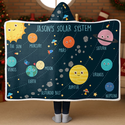 Jason's Solar System With Planets And Stars