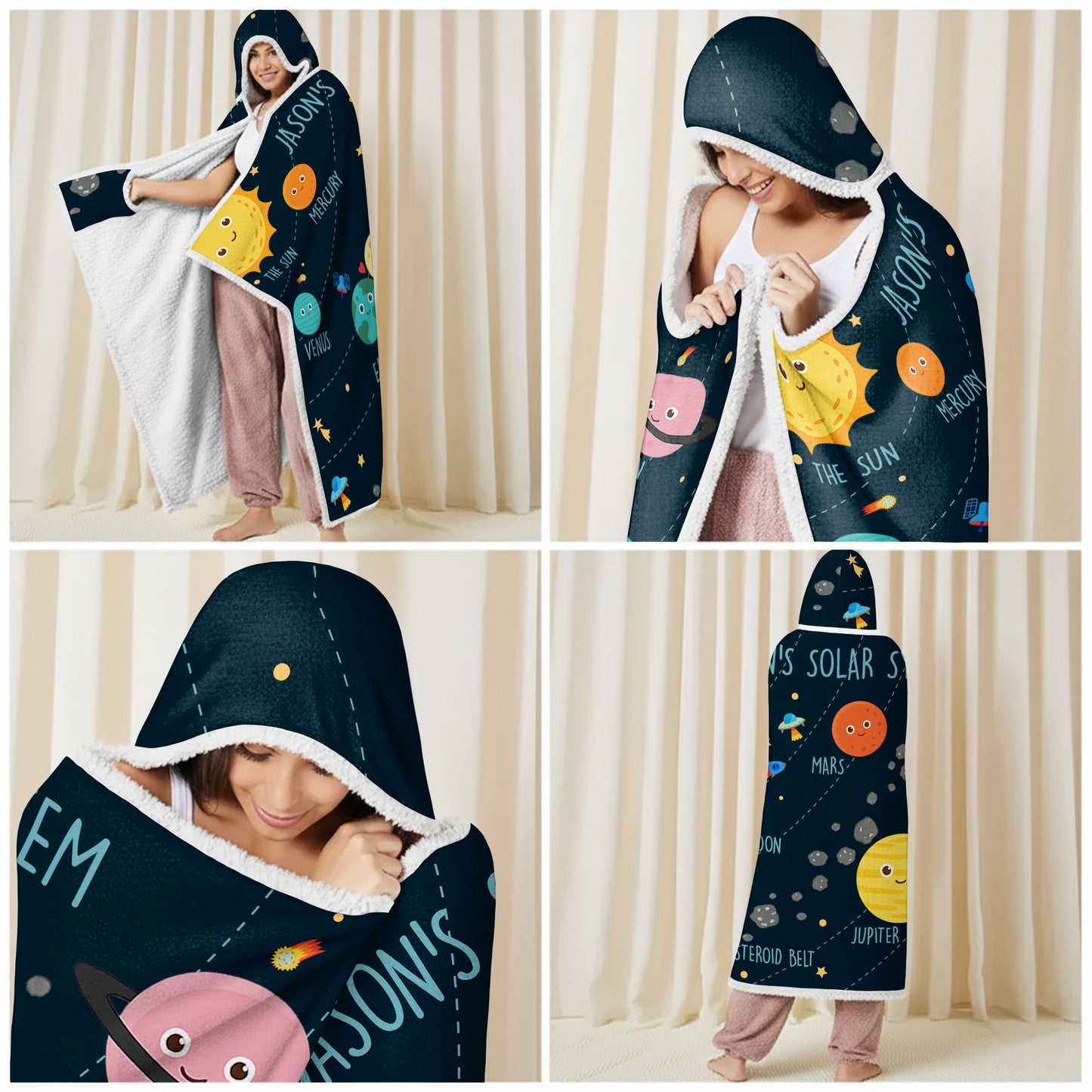 Jason's Solar System With Planets And Stars