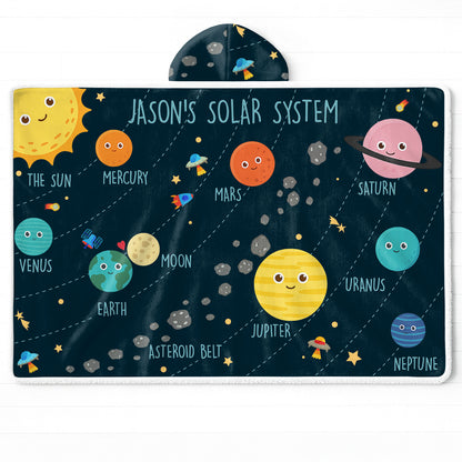 Jason's Solar System With Planets And Stars