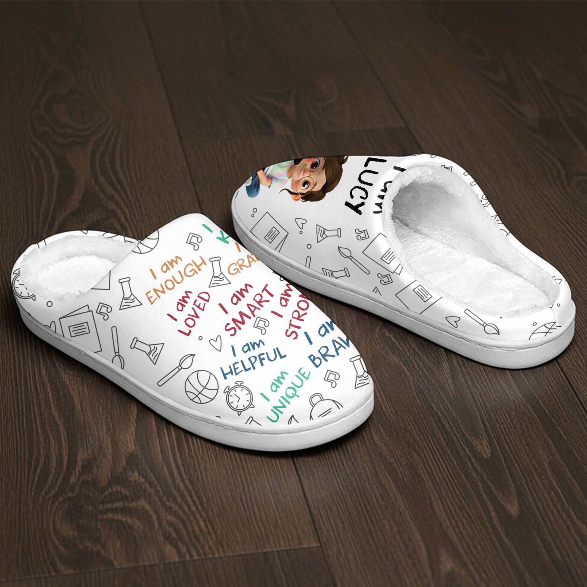 I Am Enough, Loved, Brave, Smart, Unique Positive Affirmations