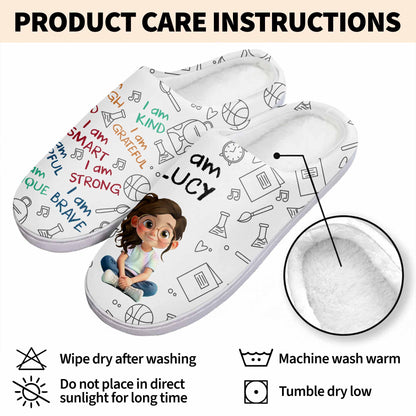 I Am Enough, Loved, Brave, Smart, Unique Positive Affirmations