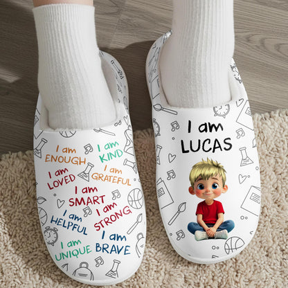 I Am Enough, Loved, Brave, Smart, Unique Positive Affirmations