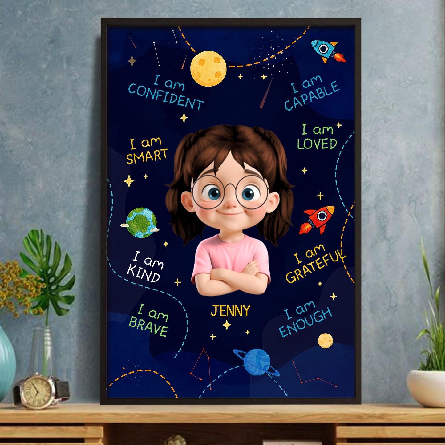 I Am Confident, I Am Smart, Motivational Affirmations For Girls