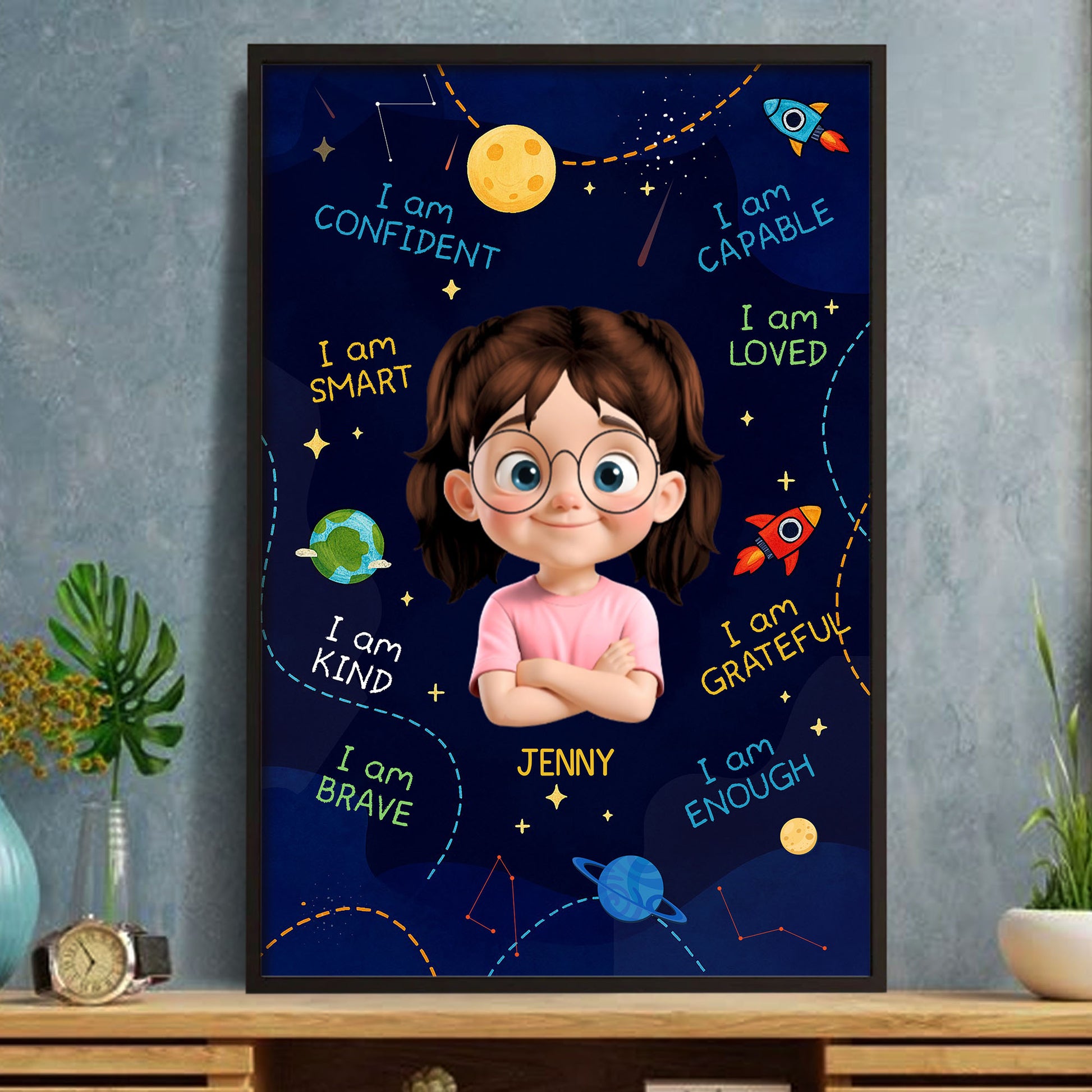I Am Confident, I Am Smart, Motivational Affirmations For Girls