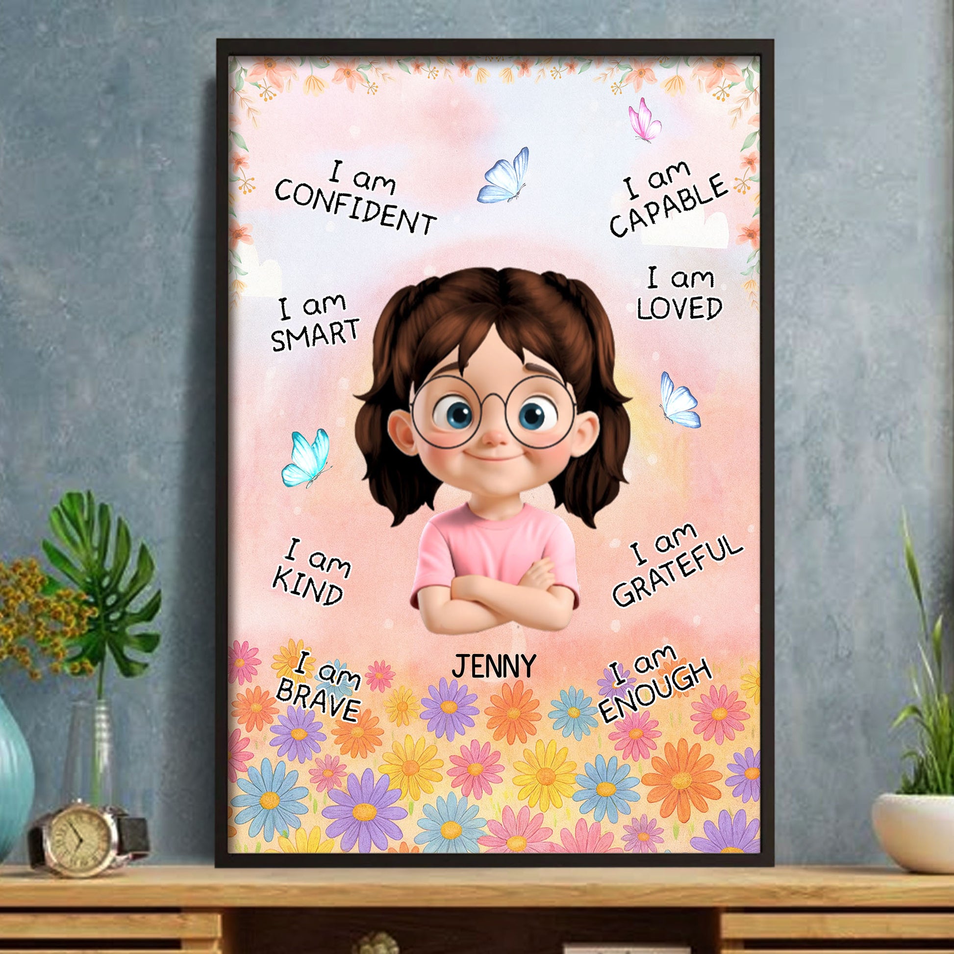 I Am Confident, I Am Smart, Motivational Affirmations For Girls