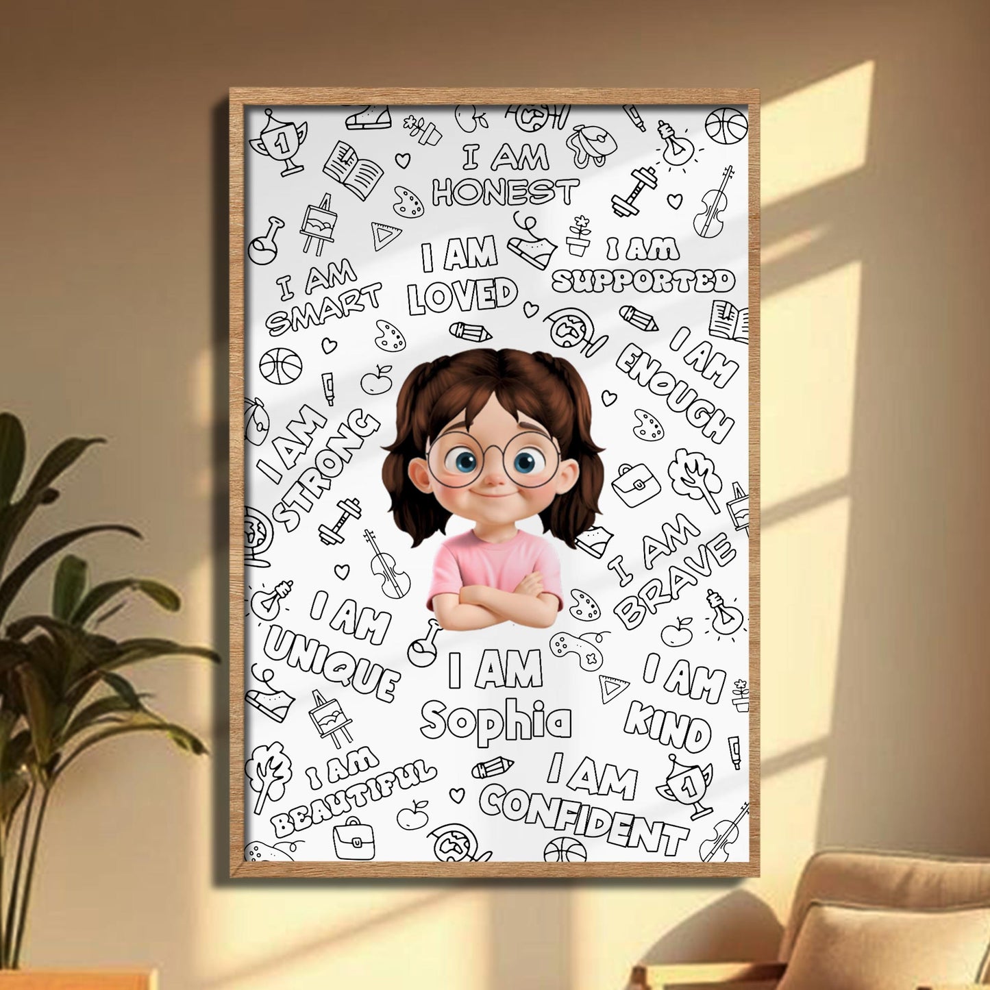 I Am Affirmations Child Personal Empowerment