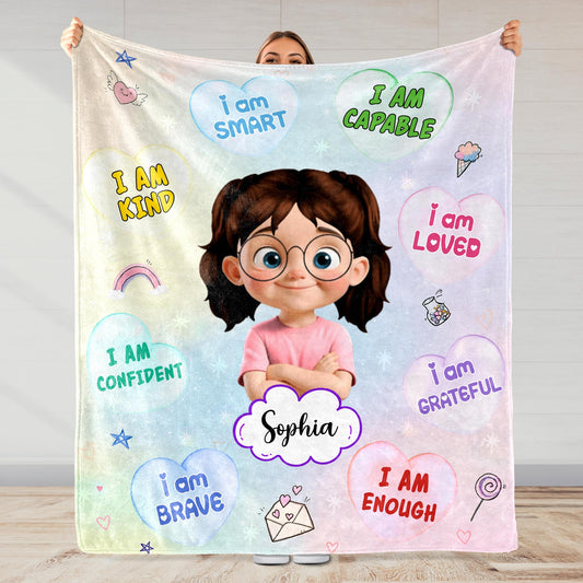 I Am Smart, I Am Capable, Affirmations For Young Girls