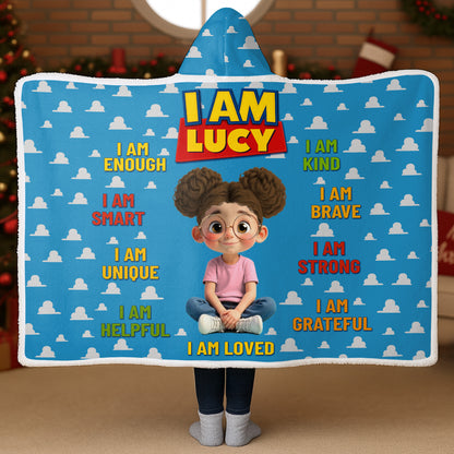 I Am Smart, I Am Strong, I Am Brave, Clouds Design