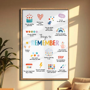 Things to Remember Heart Cloud and Lightning Bolt