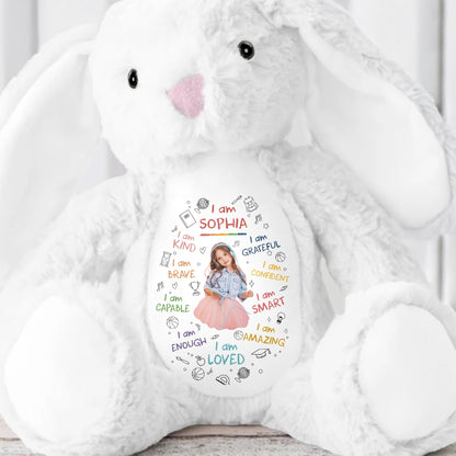 I Am Kind, I Am Brave, Heart And Affirmations Design