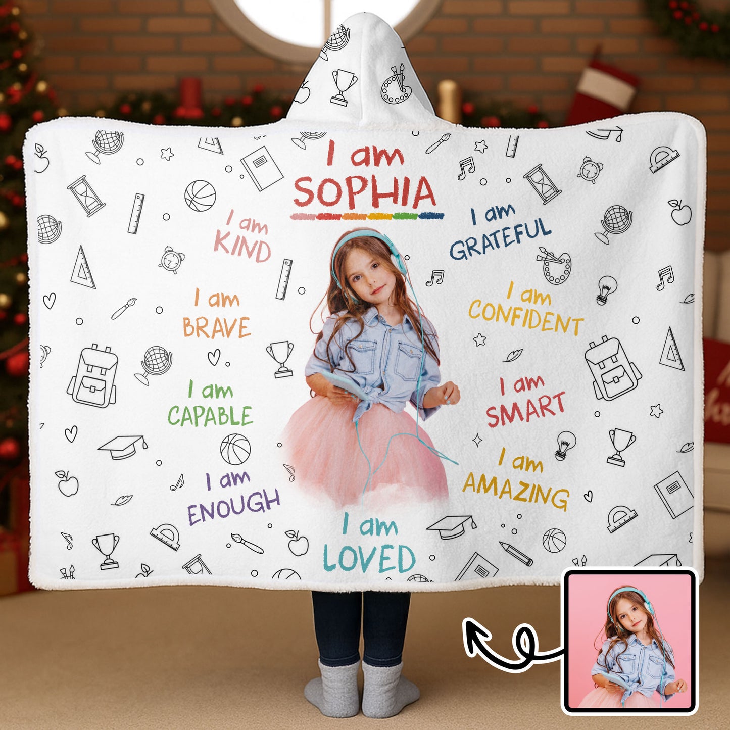 I Am Kind, I Am Brave, I Am Smart, Positive Affirmations