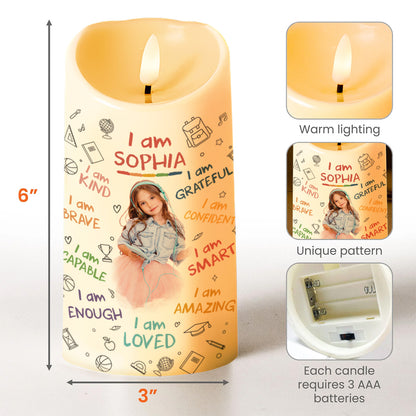 I Am Kind, I Am Grateful, Positive Affirmation Candle