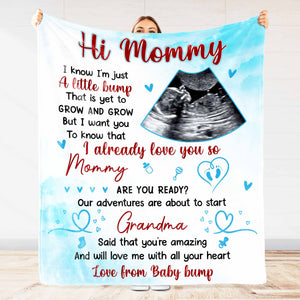Hi Mommy Our Adventures Are About to Start Love from Baby Bump